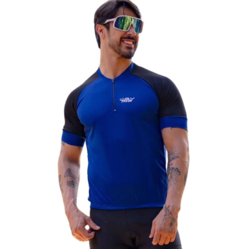 Conjunto PedalTech Camisa e Bermuda C/Forro de Espuma - Masculino