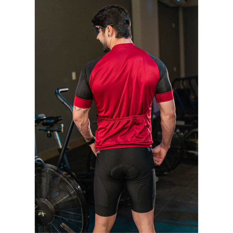 Conjunto PedalTech Camisa e Bermuda C/Forro de Espuma - Masculino