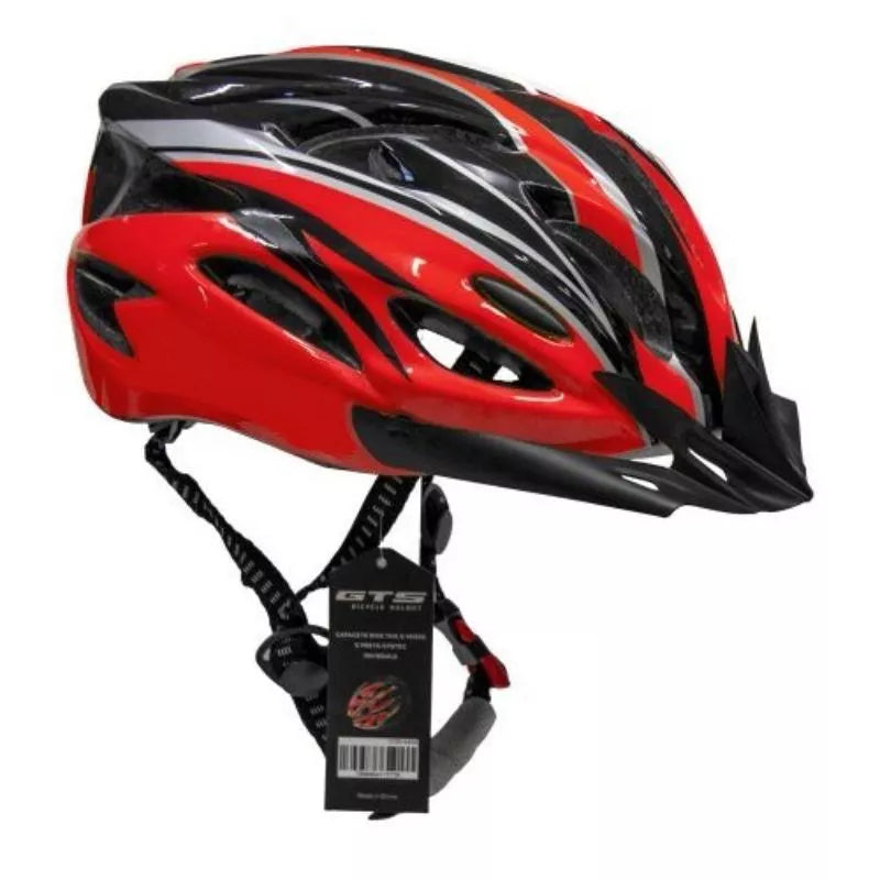 Capacete HelmX C/ Sinalizador LED Vermelho